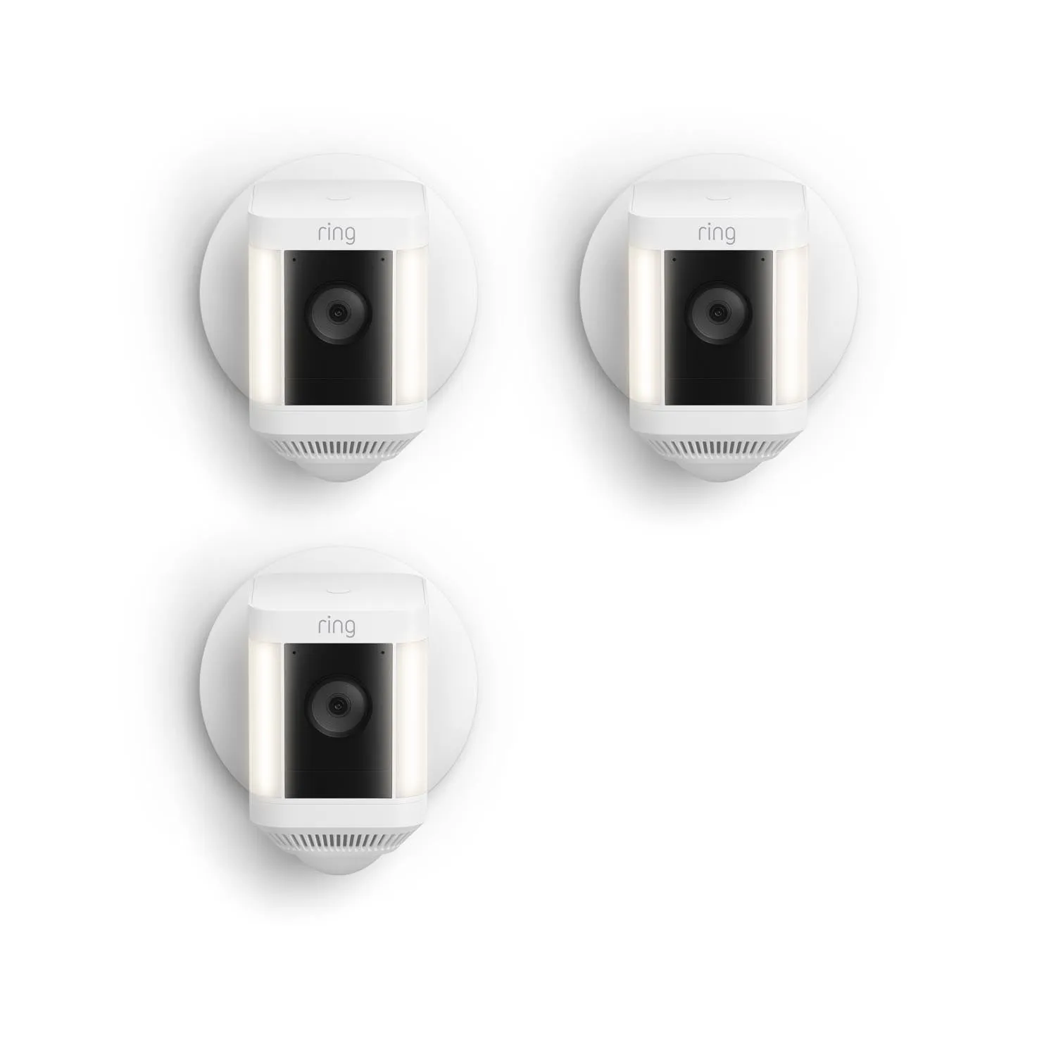 3-Pack Spotlight Cam Plus Wired