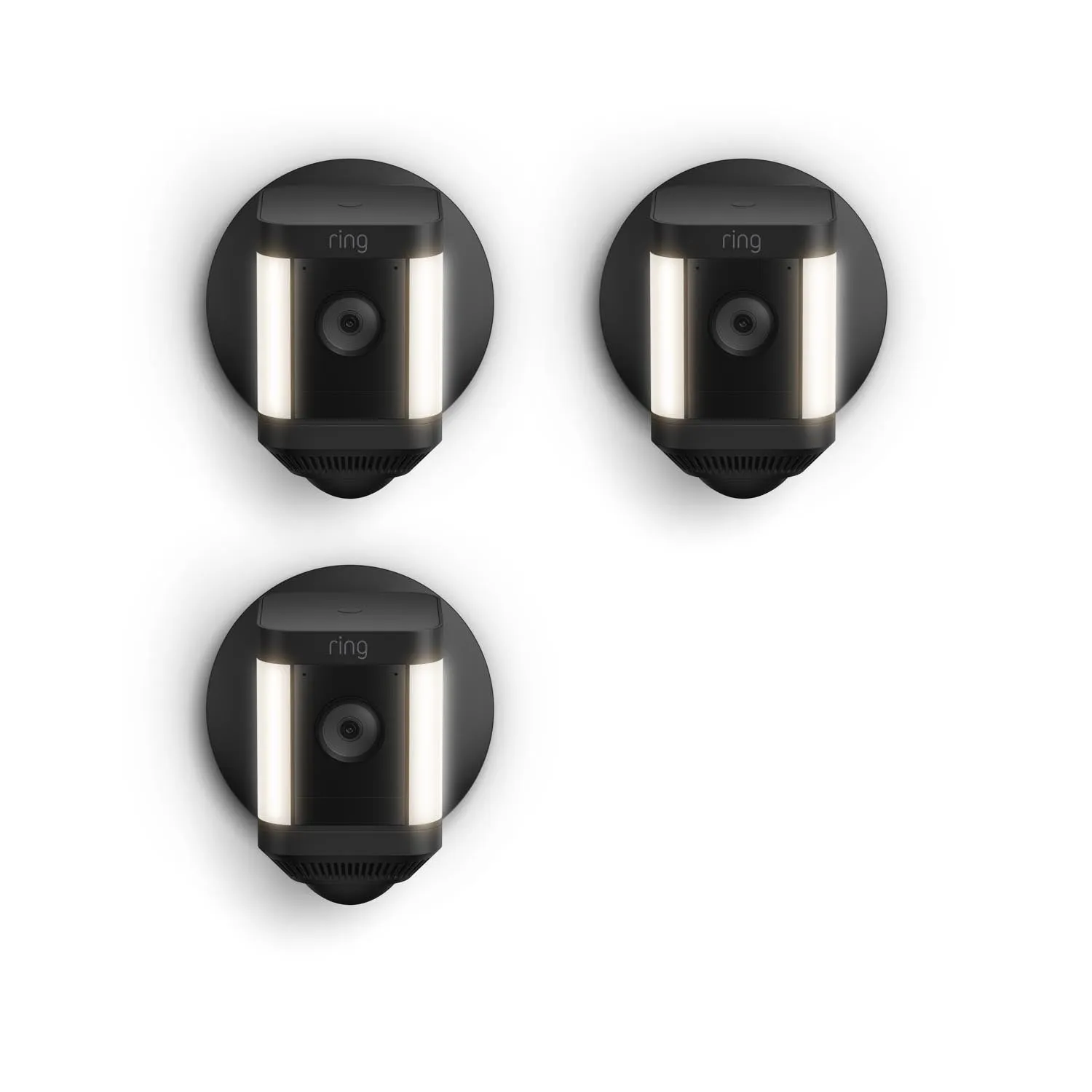 3-Pack Spotlight Cam Plus Wired