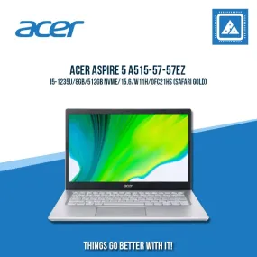 ACER ASPIRE 5 A515-57-57EZ I5-1235U/8GB/512GB NVME | BEST FOR STUDENTS AND FREELANCERS LAPTOP