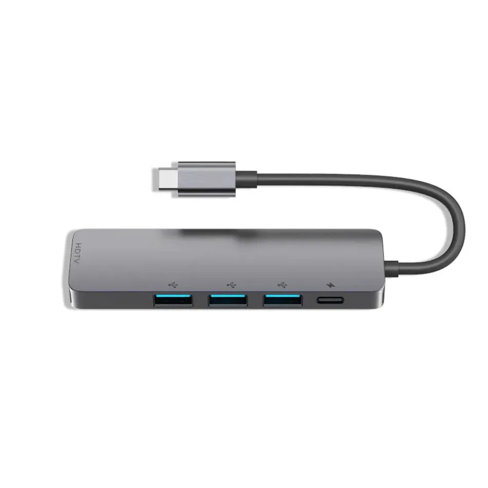 Airsky USB-C To HDTV Adapter 5 In 1 (HC-13D)