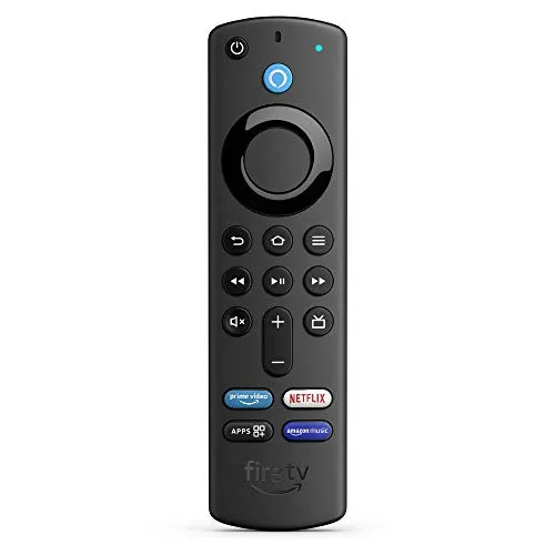 Alexa Voice Remote (3rd Gen) with TV controls | Requires compatible Fire TV device | 2021 release