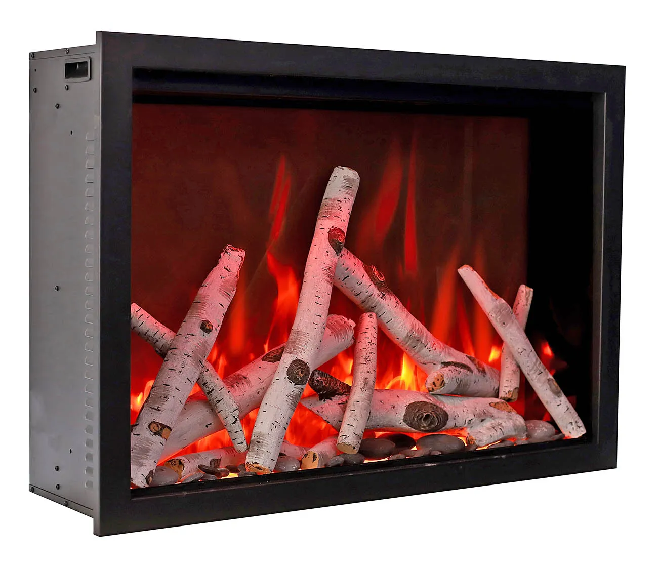 Amantii 38″ Traditional Series 5000 BTU Heat Electric Fireplace