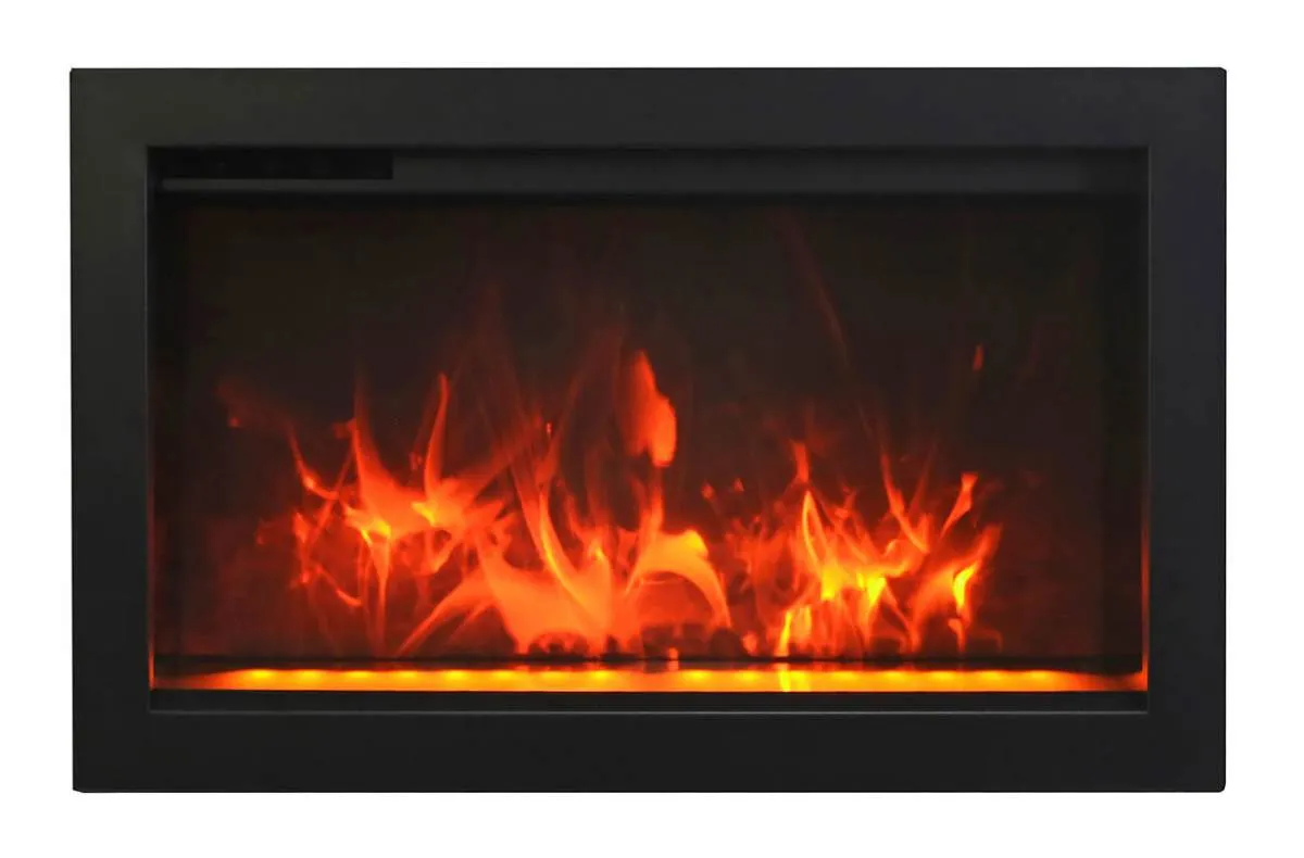 Amantii 38″ Traditional Series 5000 BTU Heat Electric Fireplace