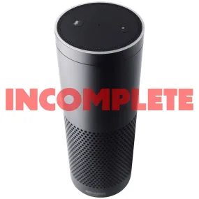 Amazon Echo (1st Gen) Smart Assistant Speaker - Black (SK705DI)