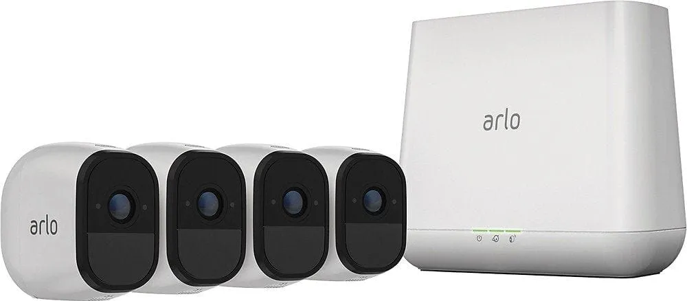 Arlo Pro 2 Security System 4 Cameras - Certified Refurbished