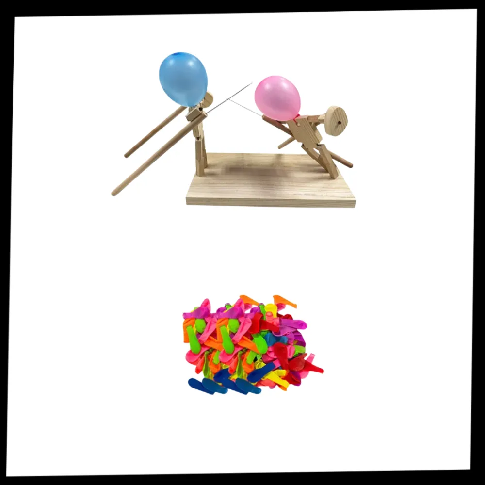 Bamboo Fun Balloon Fencing Game