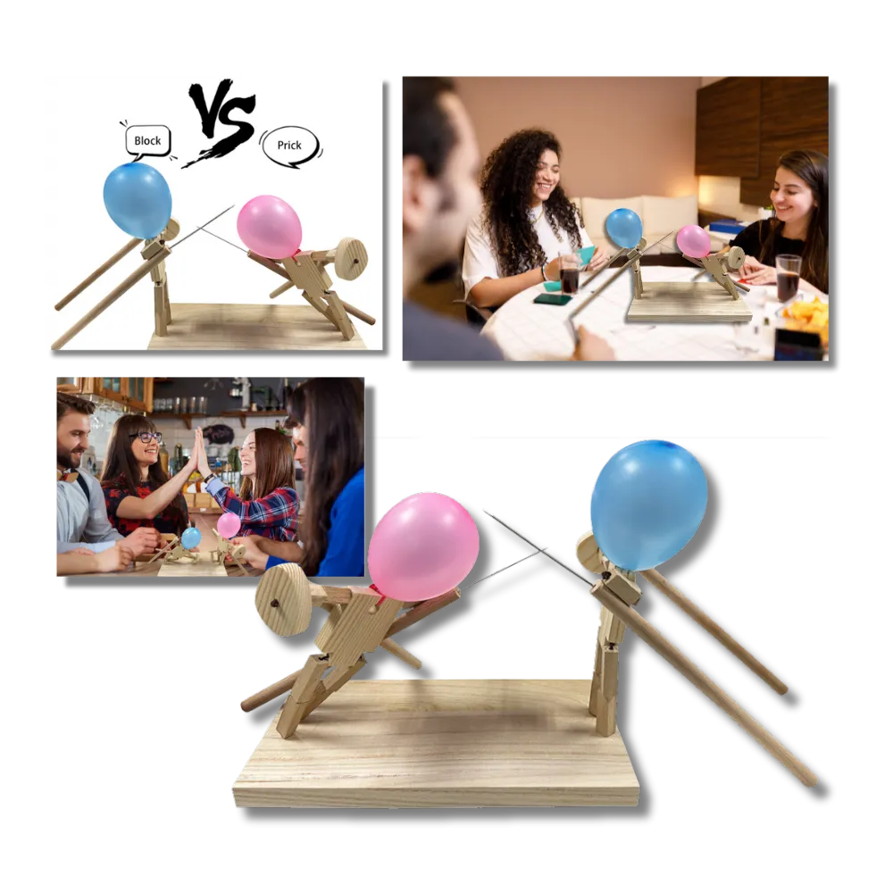 Bamboo Fun Balloon Fencing Game