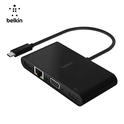 Belkin USB-C Multimedia   Charge Adapter 100W