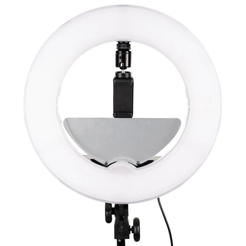 Blogger & Vlogger Mini Pearl III Ring Light & 9" LED Panel Youtube Video Kit - Bundle