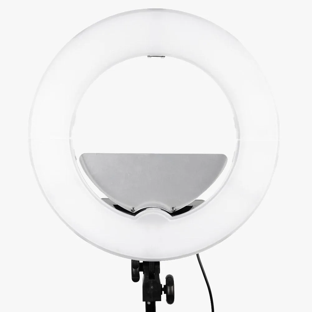 Blogger & Vlogger Mini Pearl III Ring Light & 9" LED Panel Youtube Video Kit - Bundle