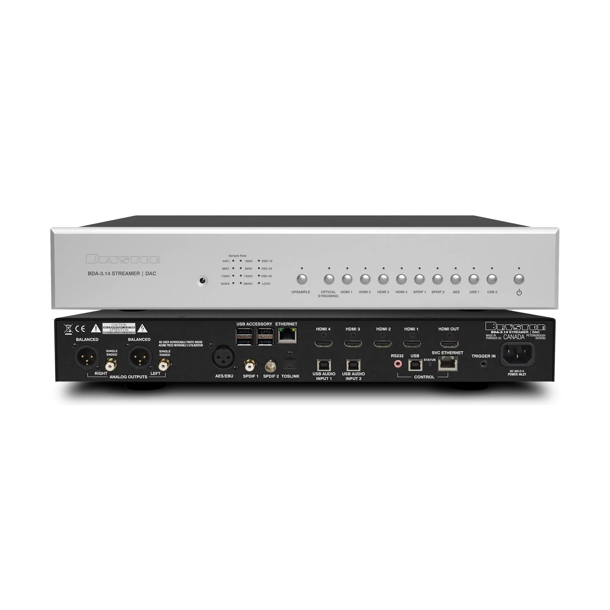 Bryston BDA-3.14 Digital Analogue Converter with Streaming