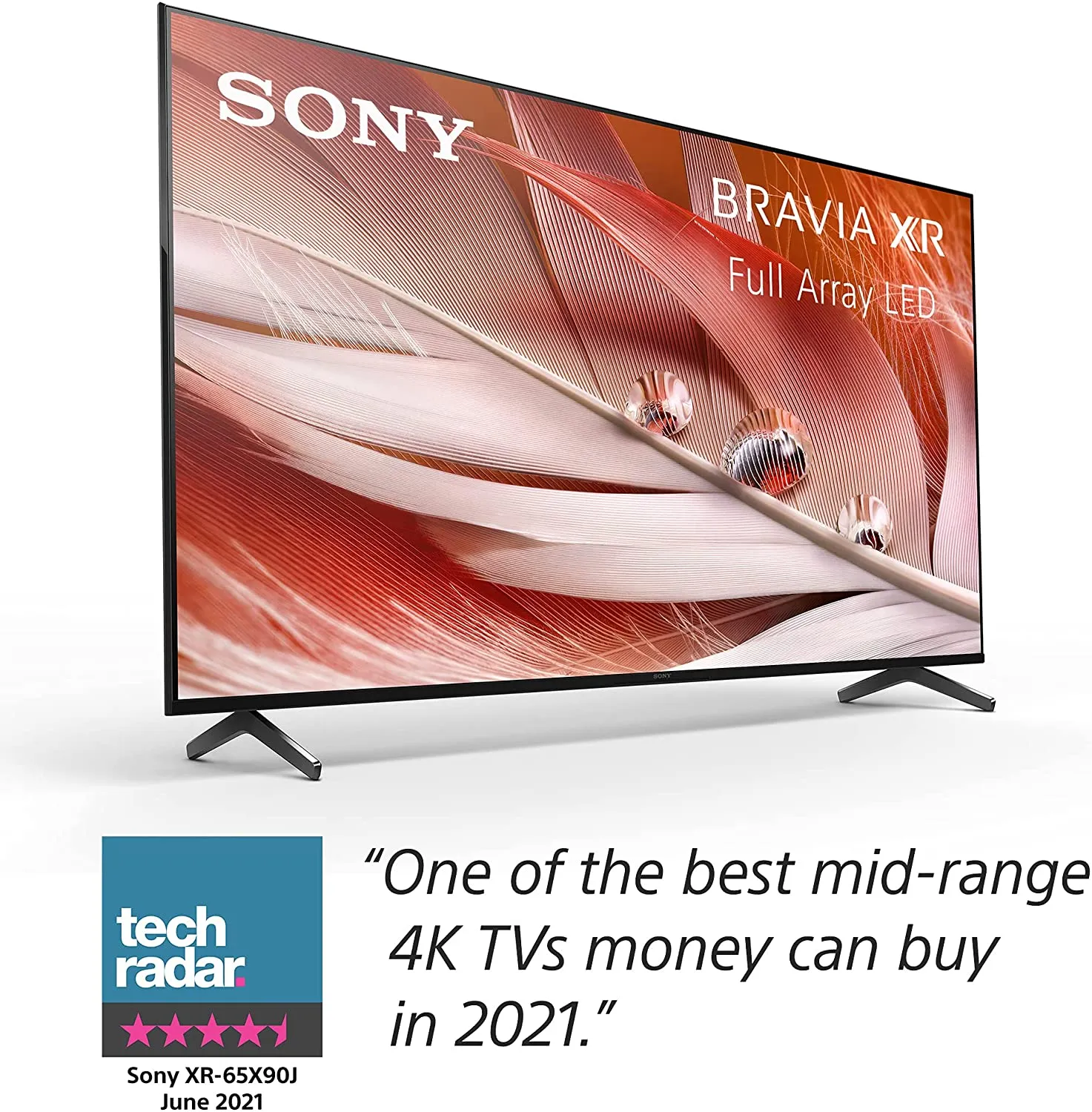 Certified Refurbished - Sony XR50X90J 50" Class BRAVIA XR Full Array LED 4K Ultra HD Smart Google TV