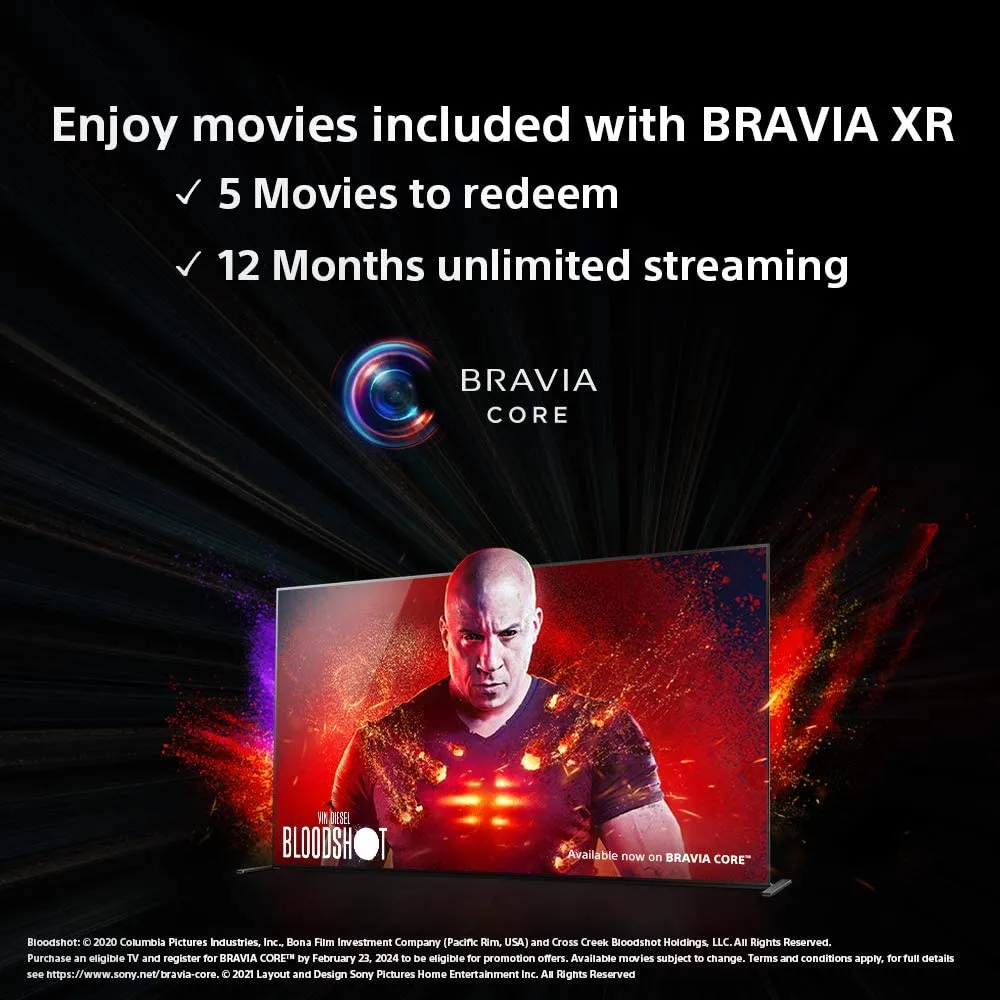 Certified Refurbished - Sony XR50X90J 50" Class BRAVIA XR Full Array LED 4K Ultra HD Smart Google TV