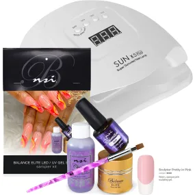 Elite Gel SAMPLER KIT   Nail Lamp LED X5PLUS 80W