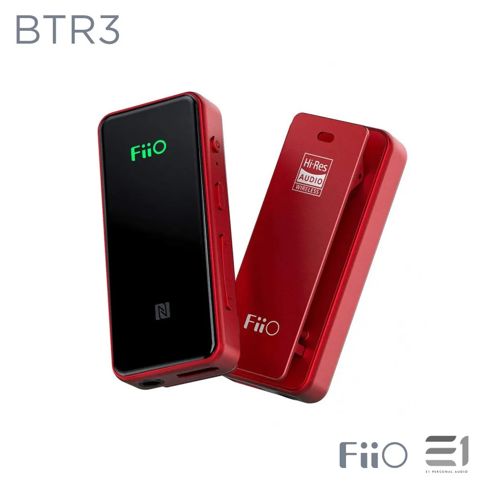 FiiO BTR3 Wireless Bluetooth DAC Amp (Special Edition Red)