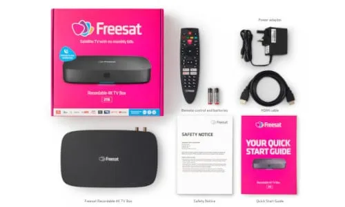 Freesat UHD-4X-2000 Recordable 4K TV Box - 2TB