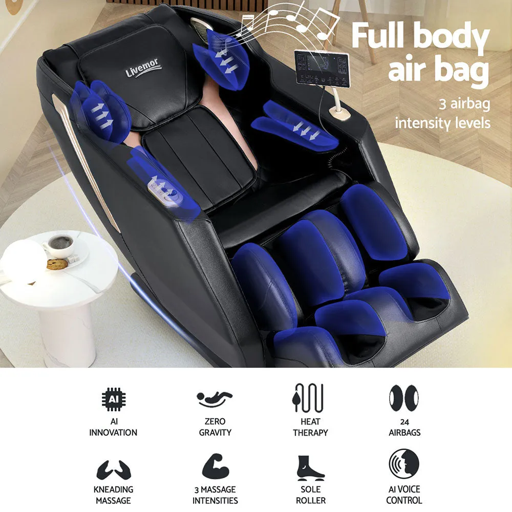 Full Body Massage Chair with Heated Therapy - Livemor Baird