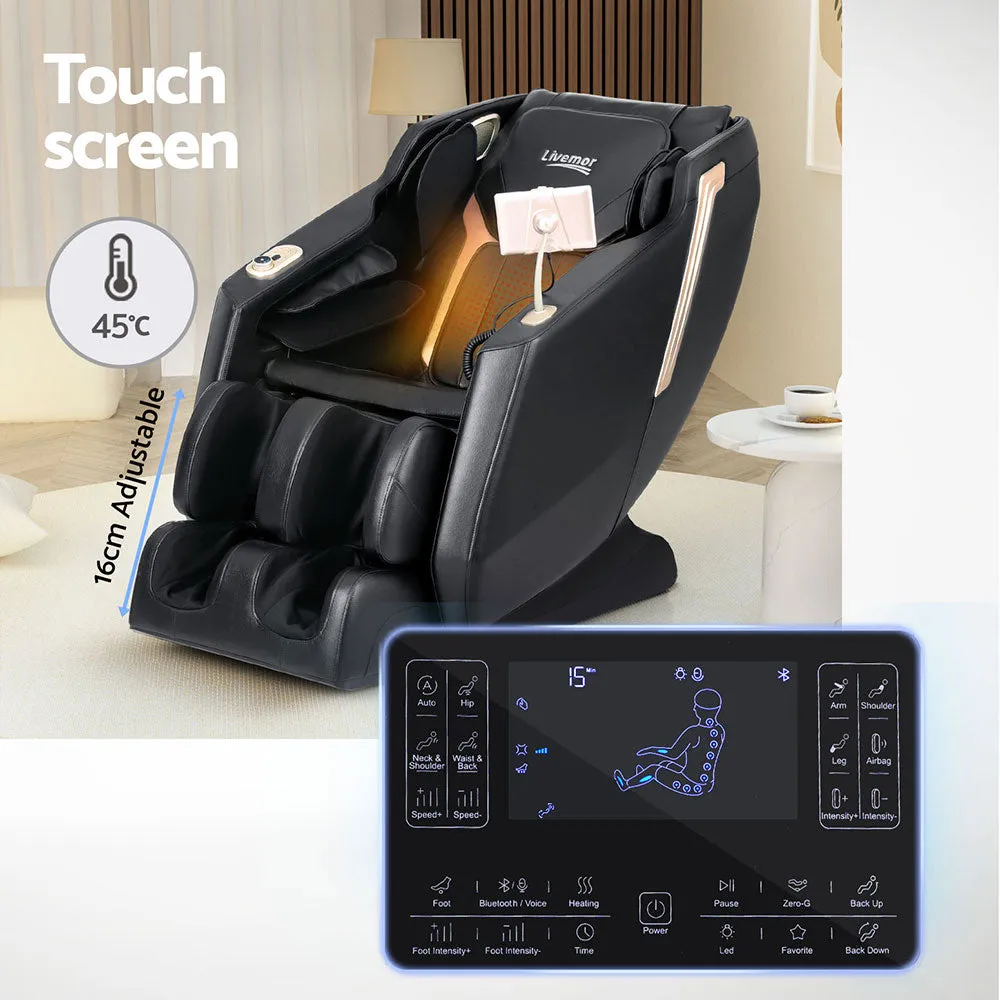 Full Body Massage Chair with Heated Therapy - Livemor Baird