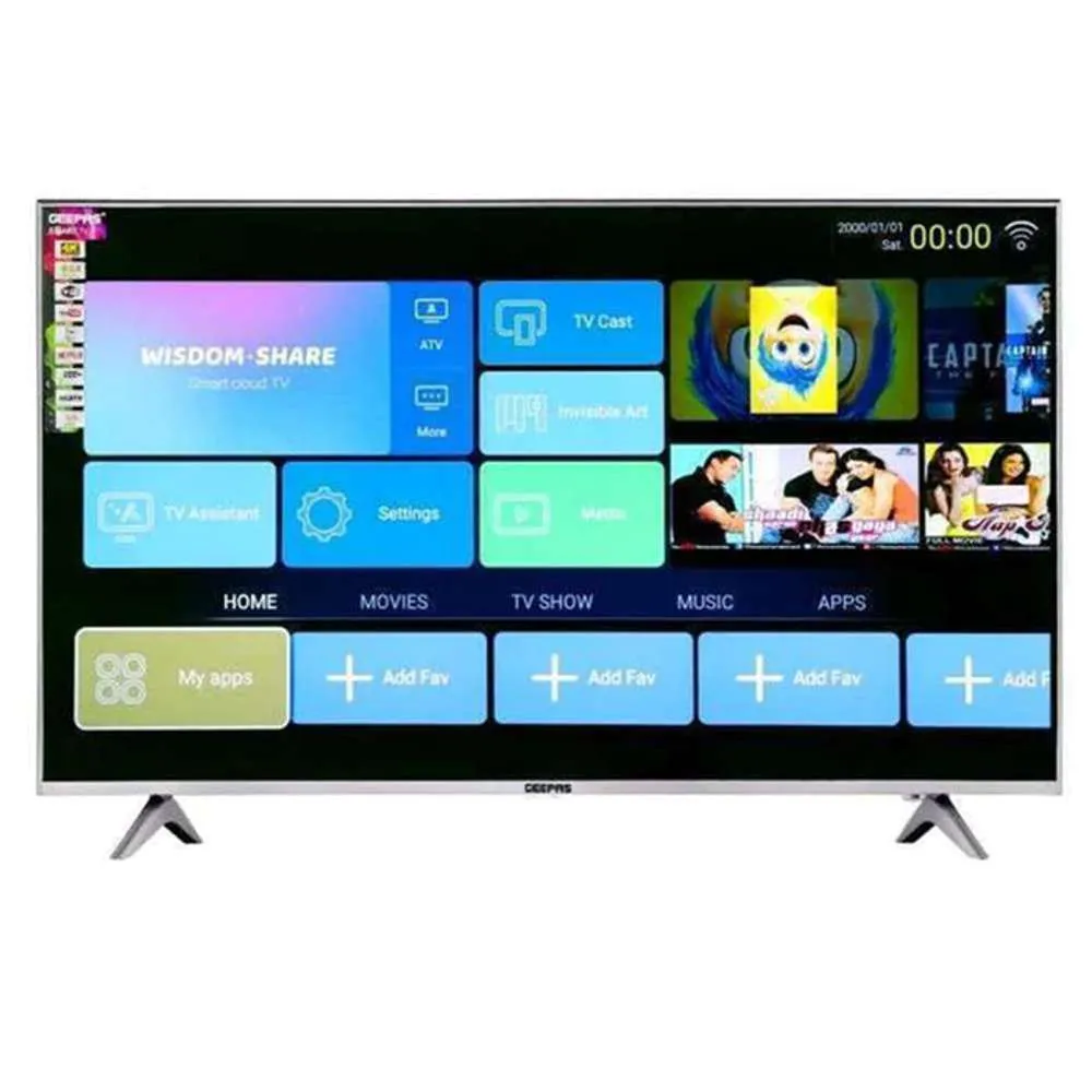 Geepas TV 50" 4K UHD Smart WebOS TV