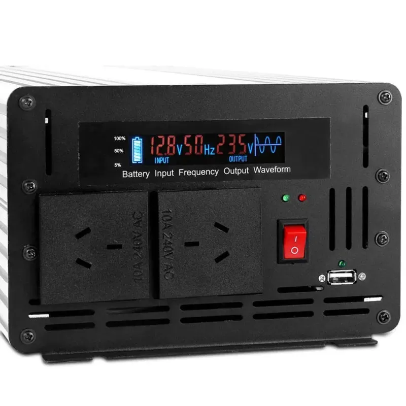 Giantz 3000W Puresine Wave DC-AC Power Inverter