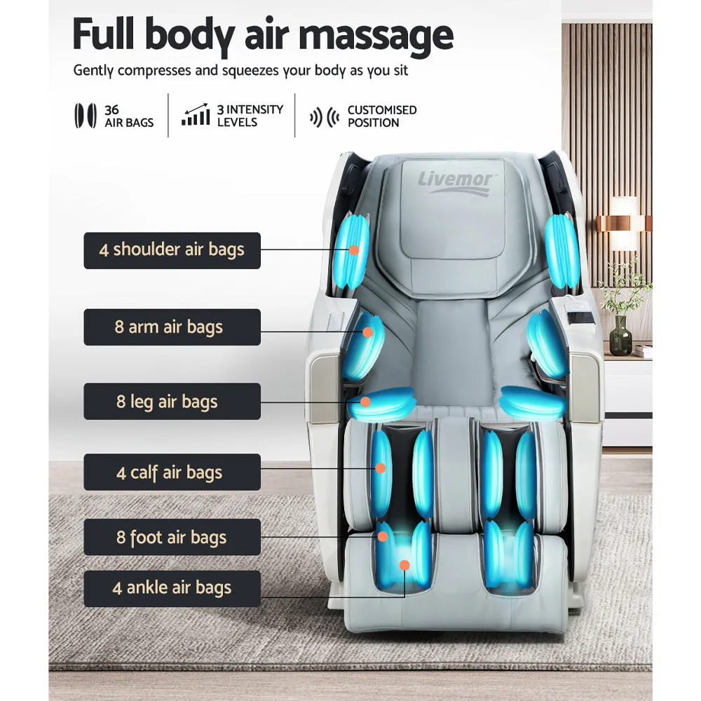 Heated Zero Gravity Reclining Massage Chair - Livemor