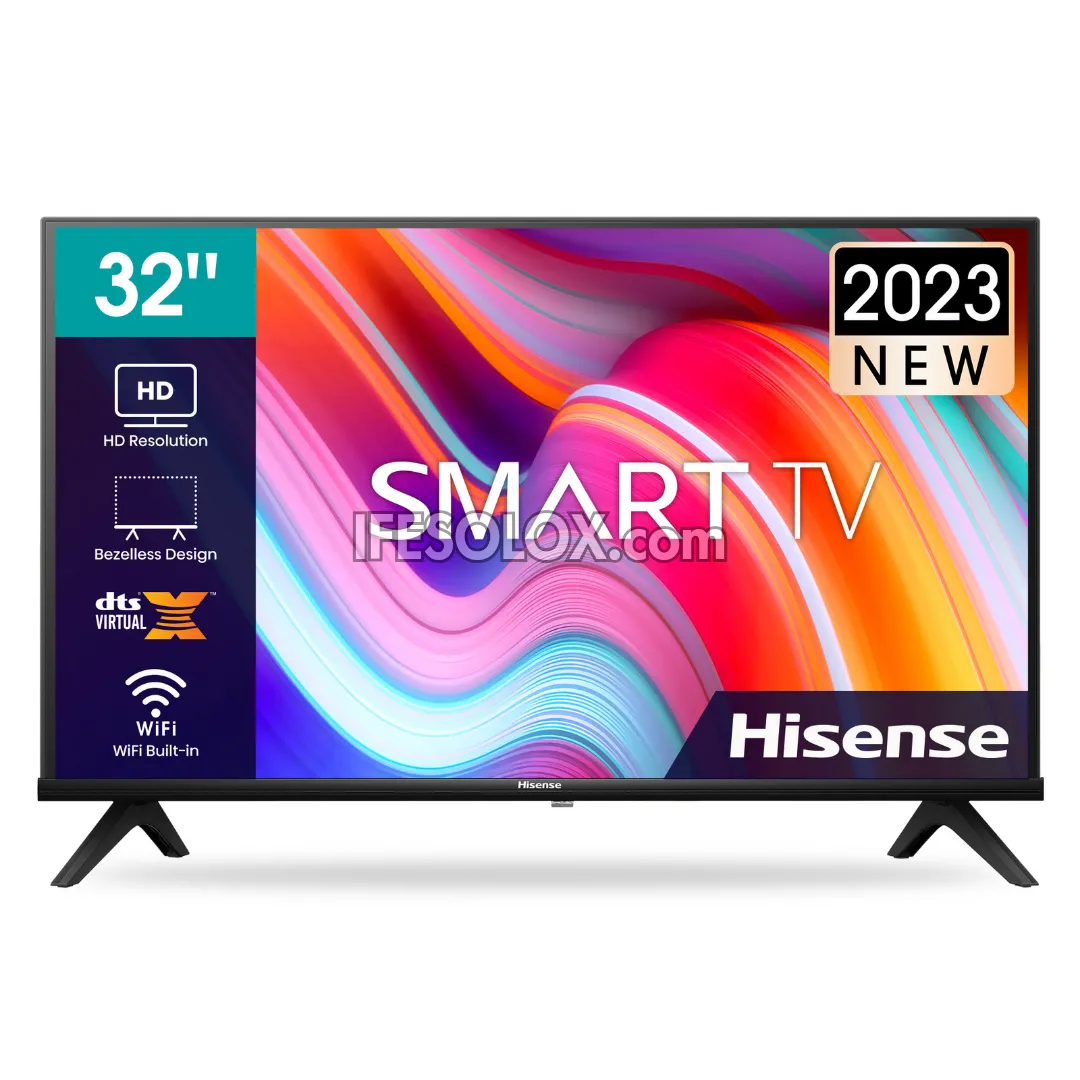 Hisense 32 Inch 32A4K VIDAA Smart Full HD LED TV   1 Year Warranty (Free Wall Mount) - Brand New