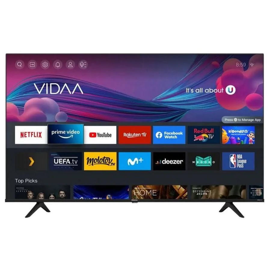 Hisense 55A6GTUK 55 inch 4K UHD HDR Smart TV with Alexa Google Assistant and Dolby Vision 2021