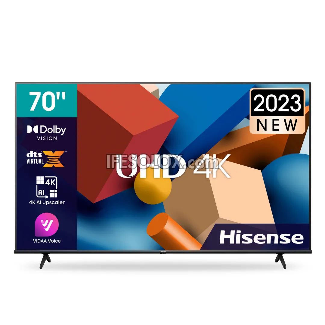 Hisense 70 Inch 70A6K Series Smart 4K UHD LED TV   1 Year Warranty (Free Wall Mount) - Brand New