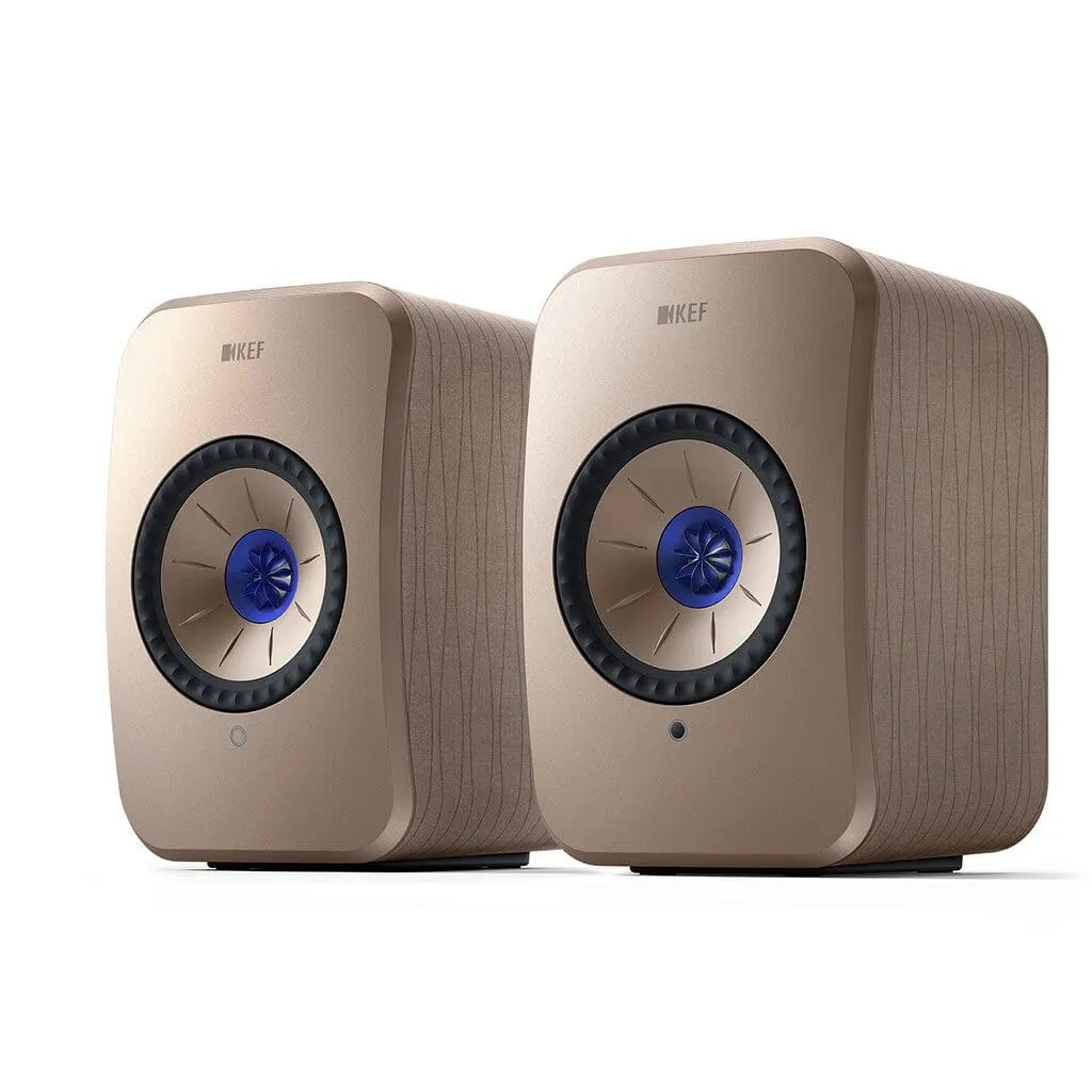 KEF LSX II Wireless Powered Bookshelf Speakers