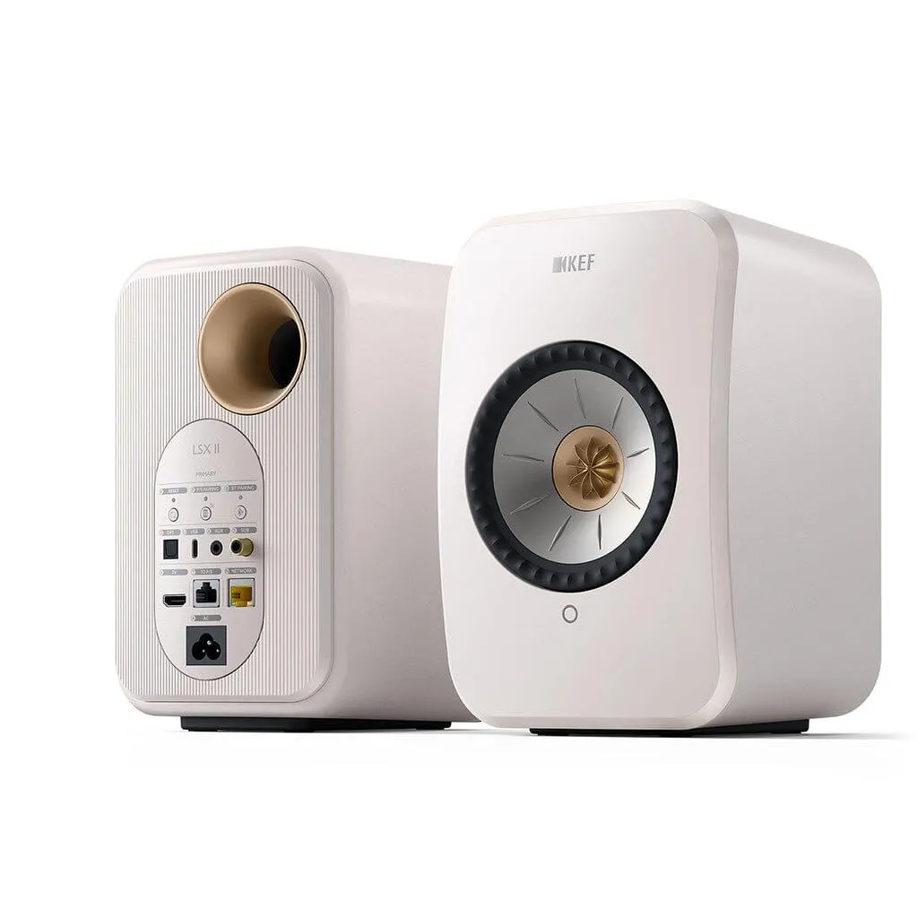 KEF LSX II Wireless Powered Bookshelf Speakers