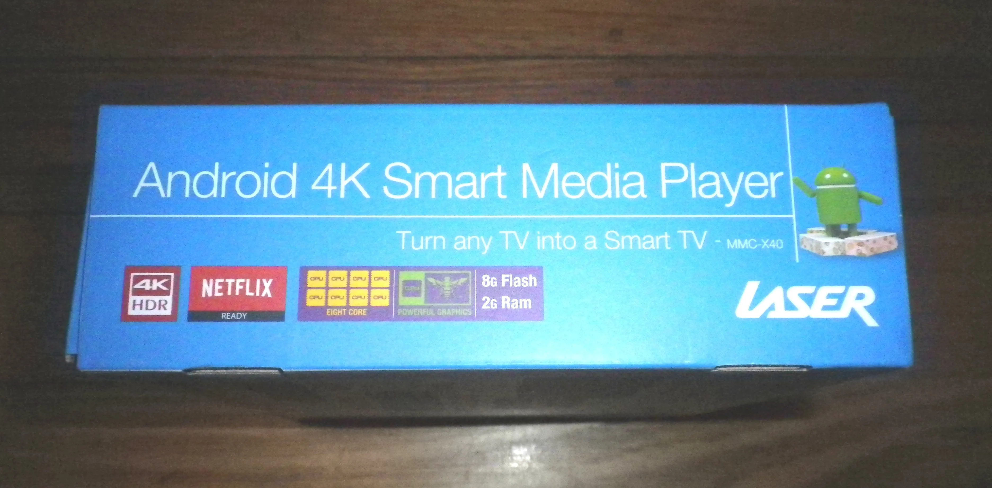 Laser Android MediaPlayer, Smart-TV Adaptor - Part # MMC-X40