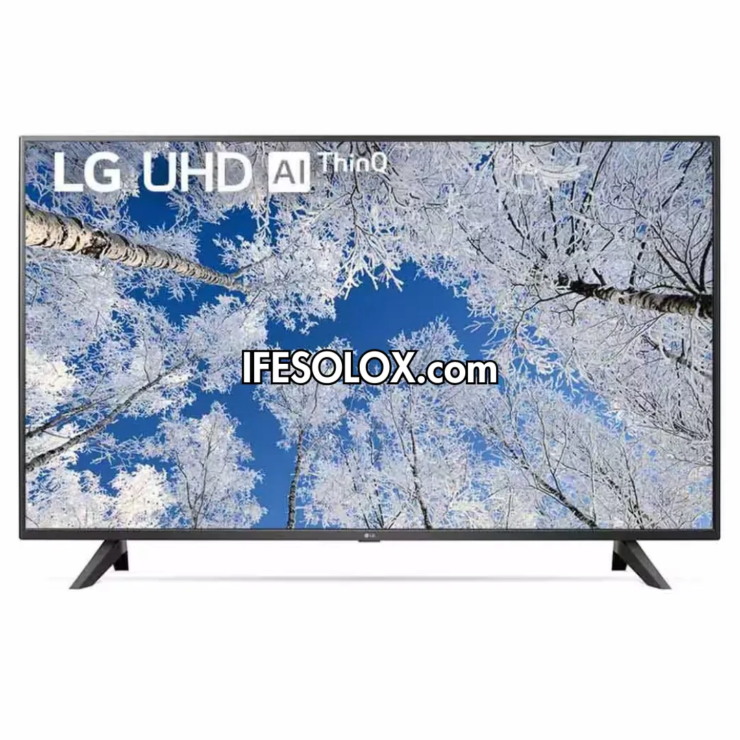 LG 50 inch UQ70 Series AI Thinq webOS Smart with Active HDR 4K UHD Frameless TV (WiFi, Miracast, AirPlay) - Foreign Used