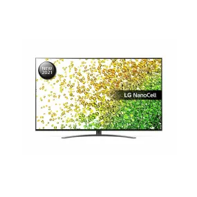 LG 55NANO886PB (2021) LED HDR NanoCell 4K Ultra HD Smart TV, 55 inch with Freeview Play-Freesat HD & Dolby Atmos, Dark Steel Silver