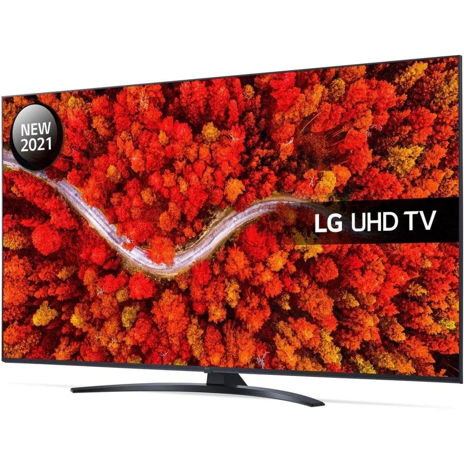 LG 55UP81006LR (2021) LED HDR 4K Ultra HD Smart TV, 55 inch with Freeview Play-Freesat HD, Black