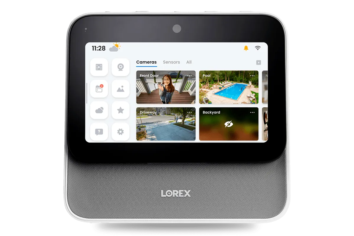 Lorex Smart Home Security Center with Two 1080p Outdoor Wi-Fi Cameras