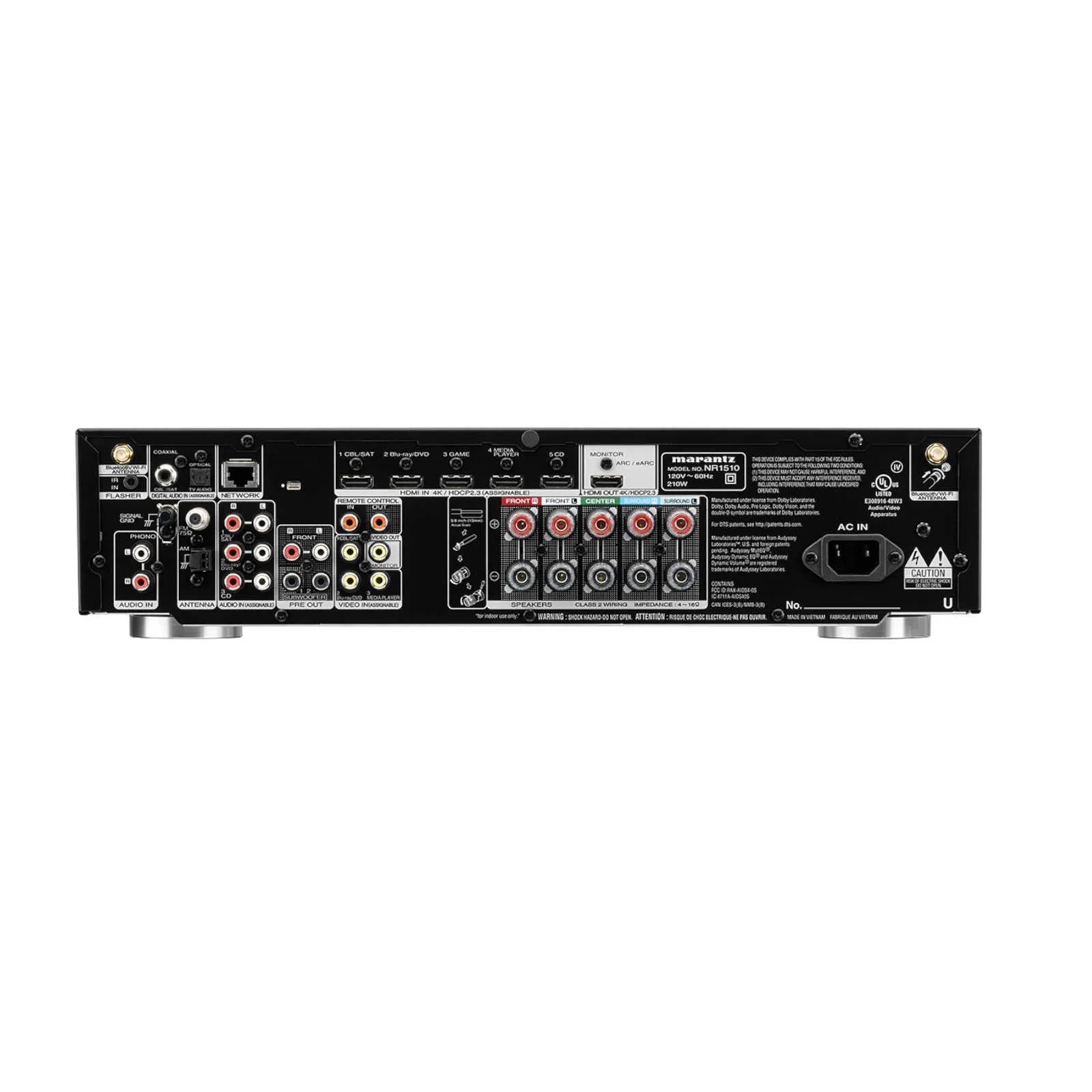 Marantz NR1510 5.2 Channel Slim AV Receiver