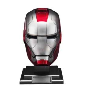 Marvel Ironman MK5 Helmet: 1:1 Voice-Controlled Cosplay Replica with LED Lights