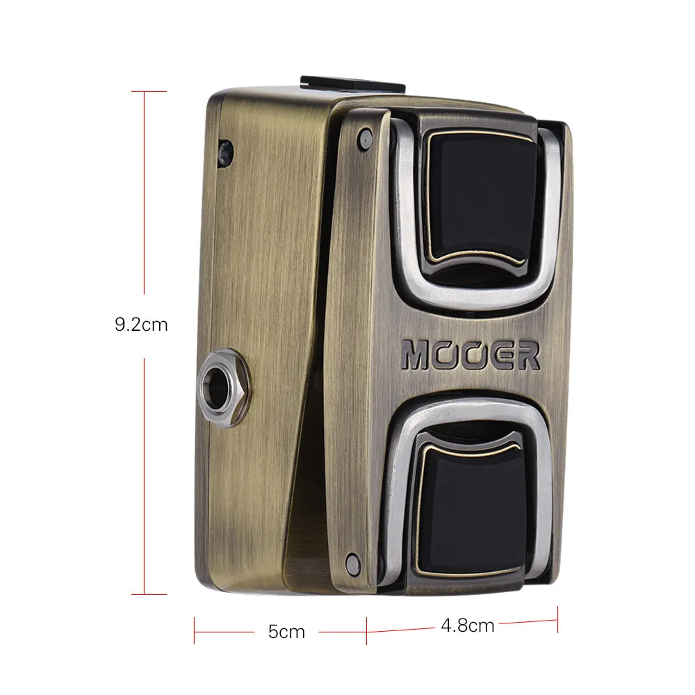 Mooer Micro The Wahter Classic Wah Tone Guitar Bass Effect Pedal Processsors