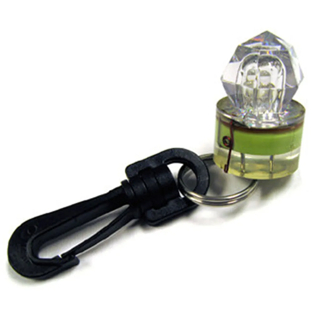 Open Box Trident Mini Water Activated LED Clip-On Green Flashing Light