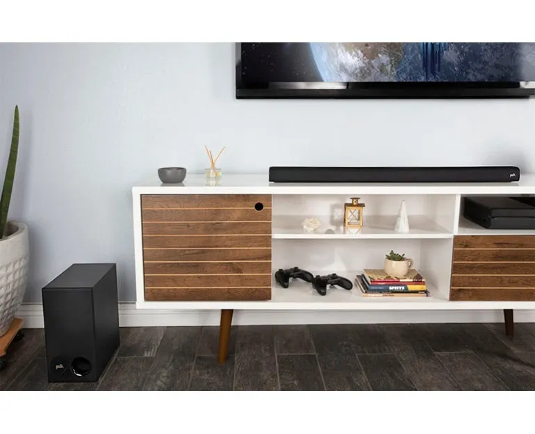 Polk Audio SIGNA S2 TV soundbaras su belaide žemų dažnių kolonėle