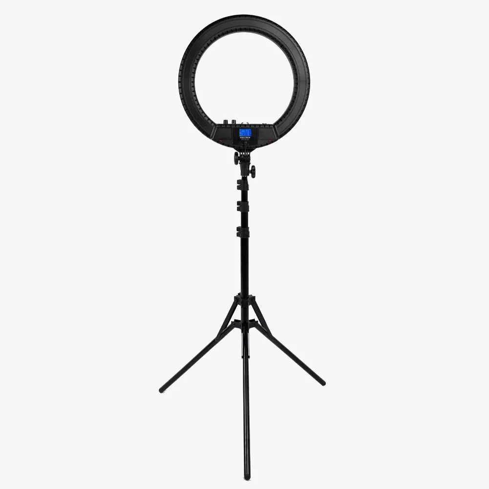 Pop Up Backdrop & Diamond Luxe Ring Light Portrait Lighting Kit - Bundle