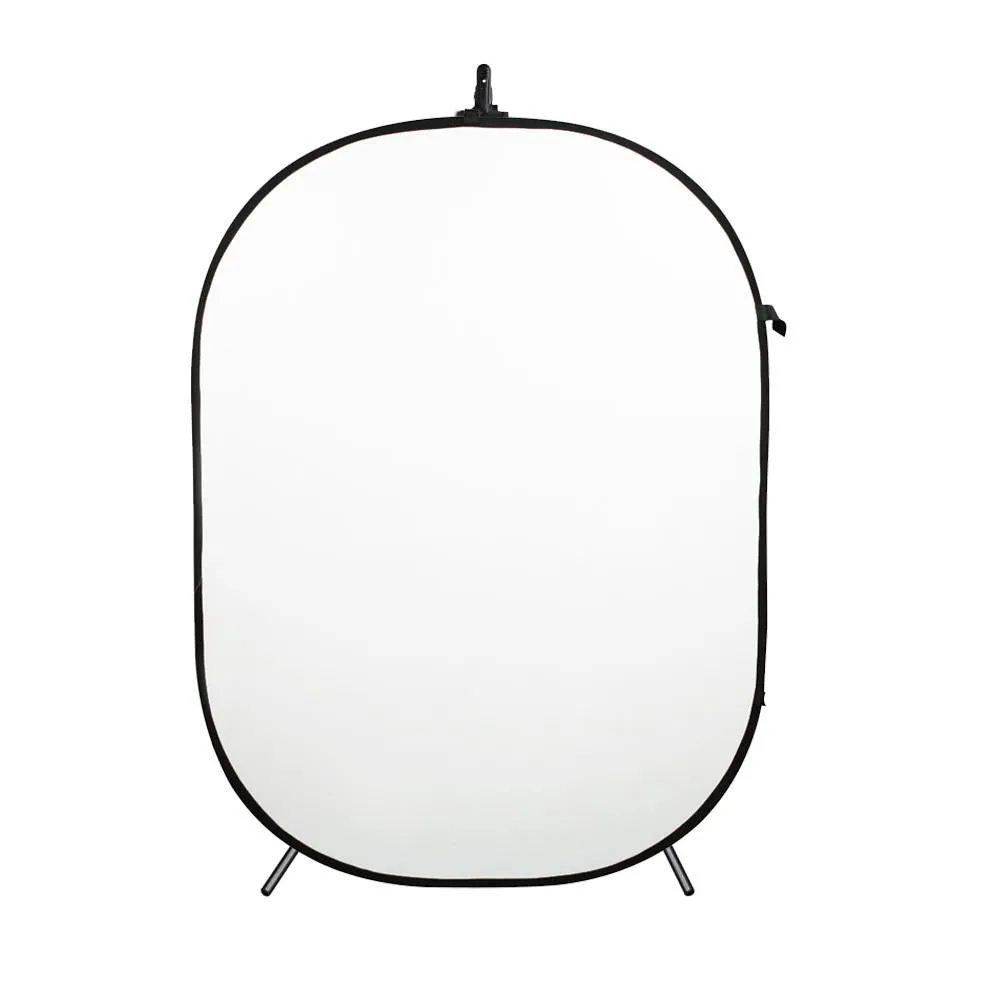 Pop Up Backdrop & Diamond Luxe Ring Light Portrait Lighting Kit - Bundle