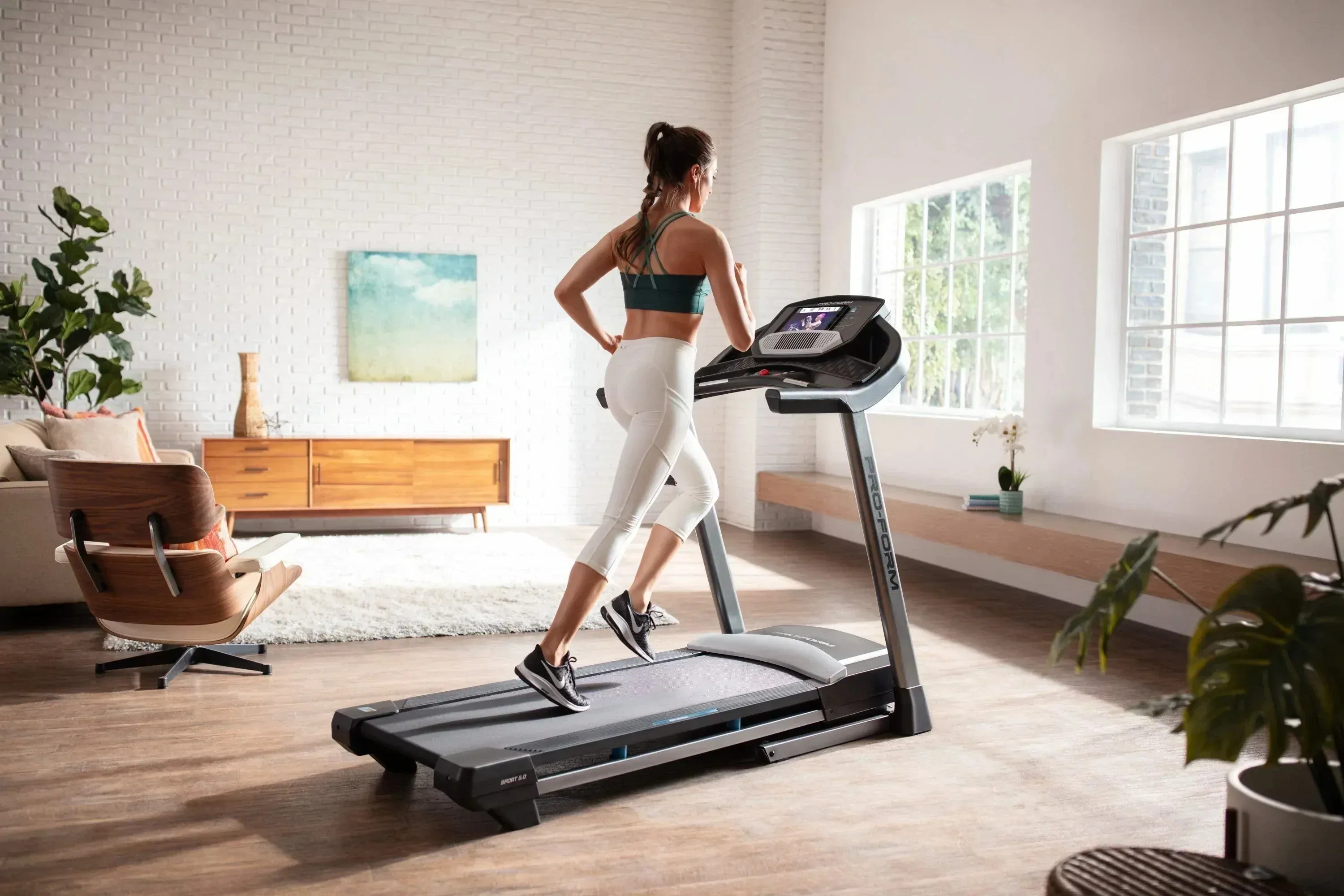 ProForm Sport 5.0 Folding Treadmill with SMART Speed & Incline Controls