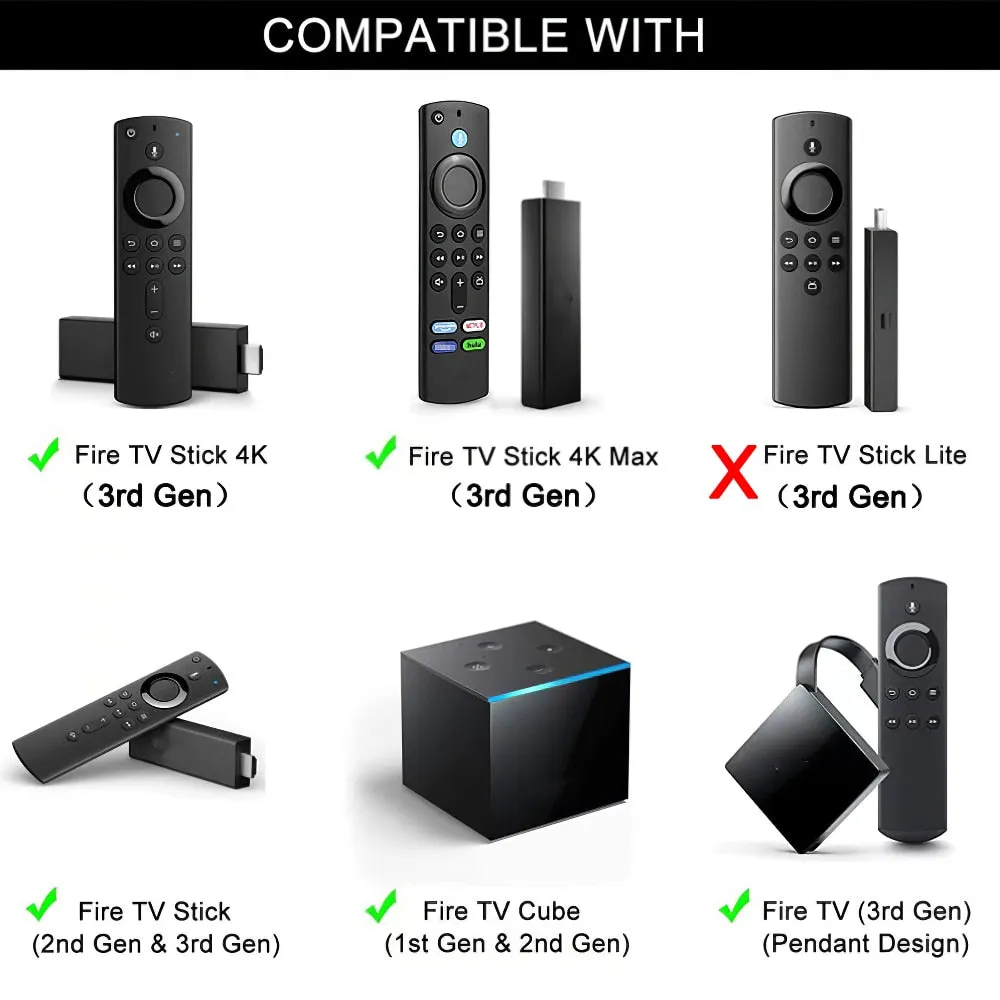 Replacement Voice Smart Remote Controllers for Amazon Fire TV Stick 3rd Gen Fire TV Cube Fire TV Stick Lite 4K Home Appliance