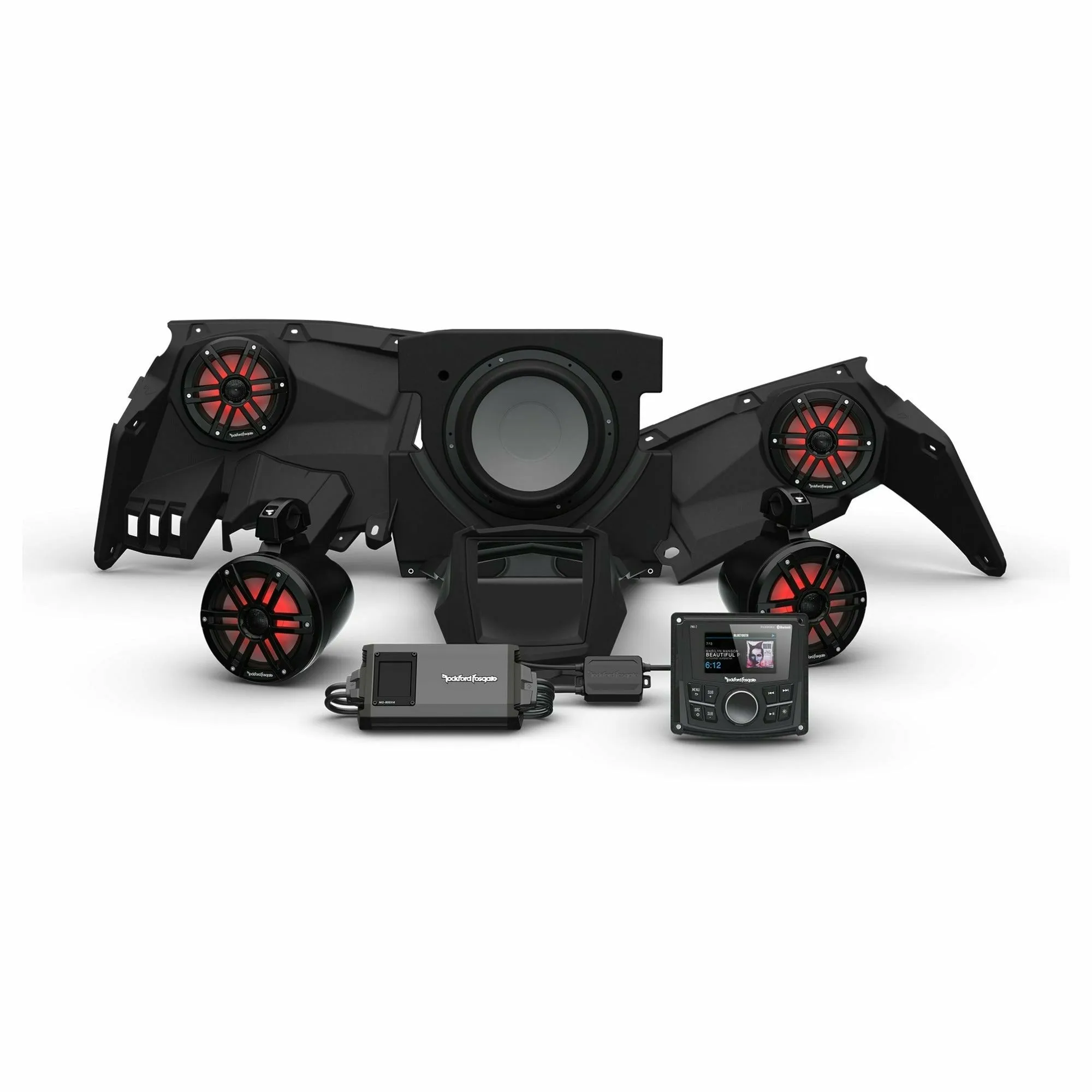 Rockford Fosgate Can Am Maverick X3 Stage 4 Audio Kit