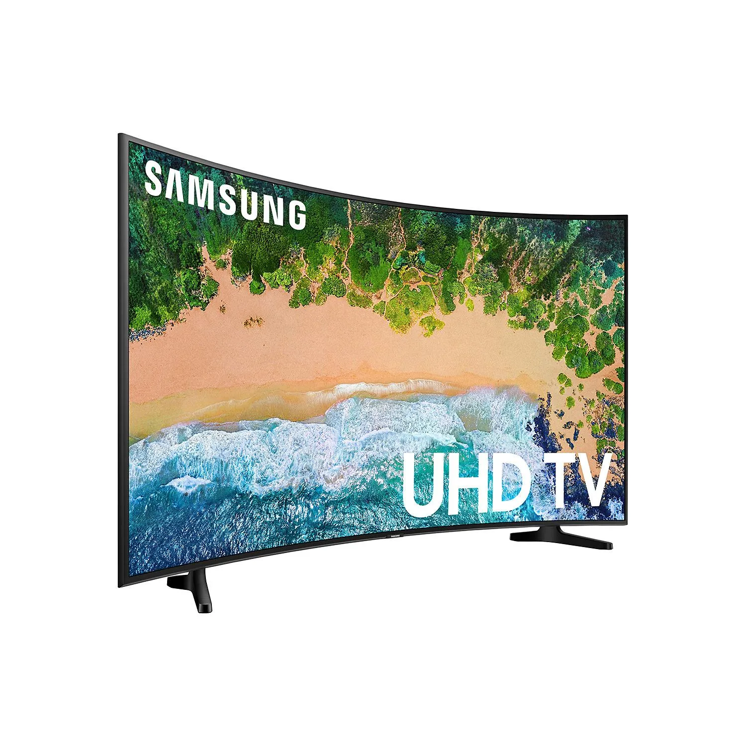 SAMSUNG 49" Class Curved 6-Series 4K Ultra HD Smart HDR TV ( UN49NU6300FXZA )