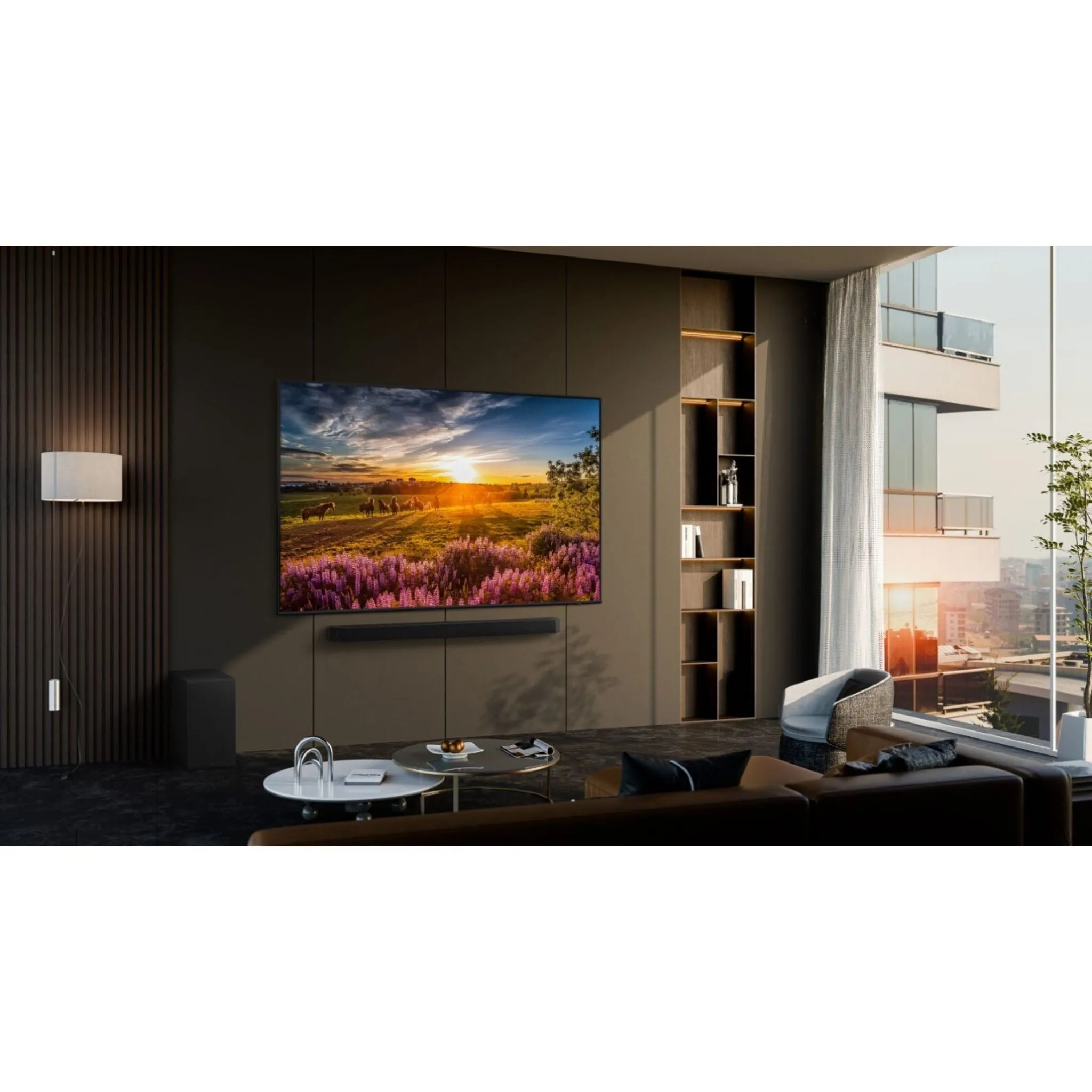 Samsung 55 QLED 4K Smart (QN55Q60DAFXZC) - Black