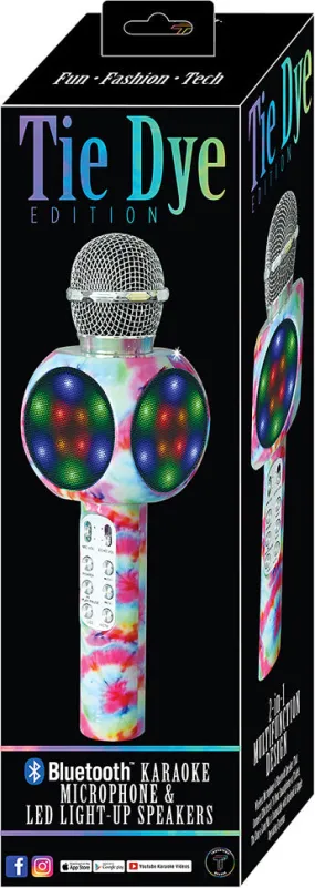 Sing A Long Karaoke Microphone - Tie Dye