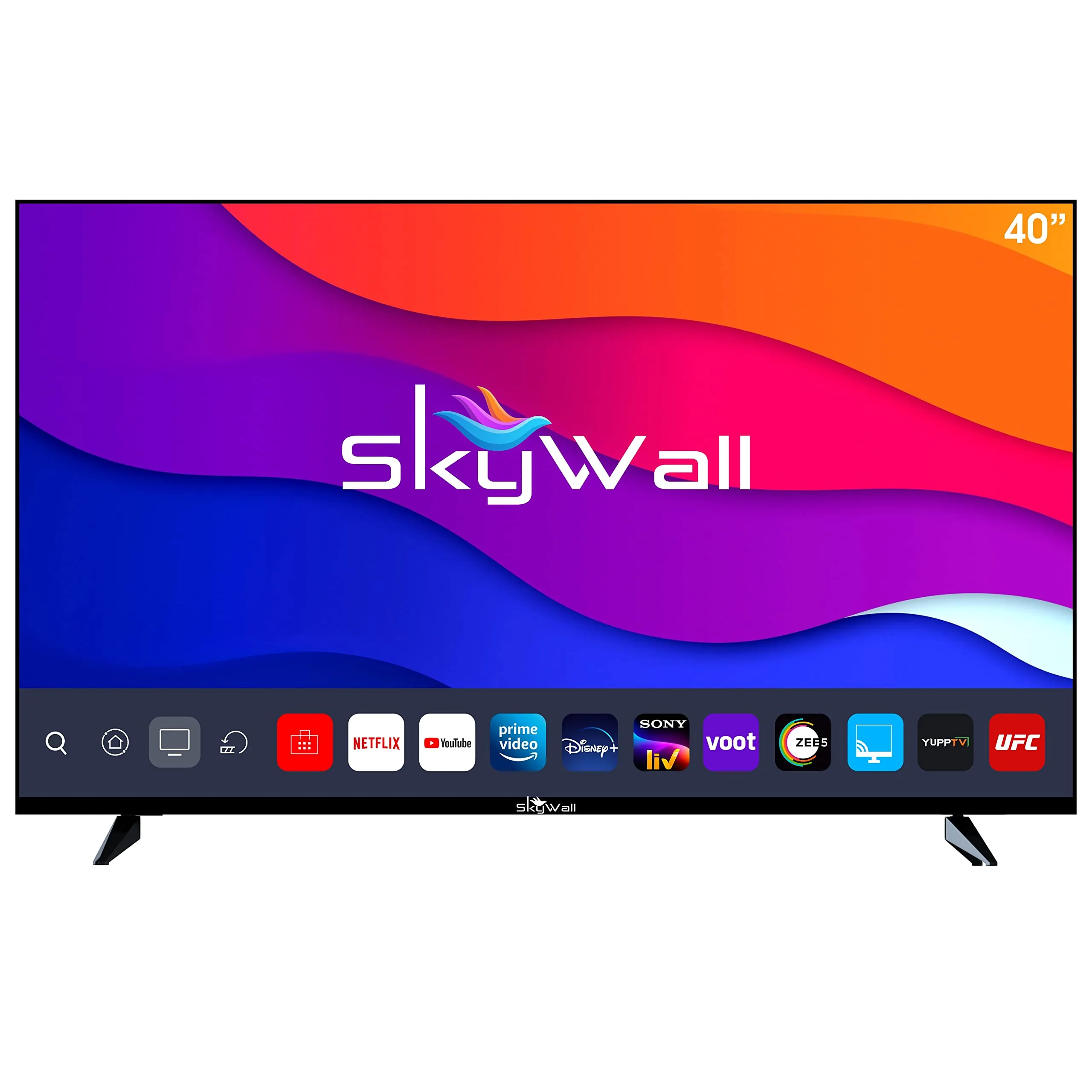 SKYWALL 101.6 cm (40 inches) Full HD LED Smart TV 40SWFHS (Black)