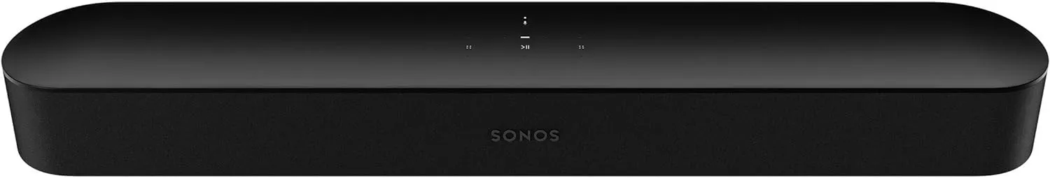 Sonos Beam - Smart TV Sound Bar with Amazon Alexa Built-in - Black